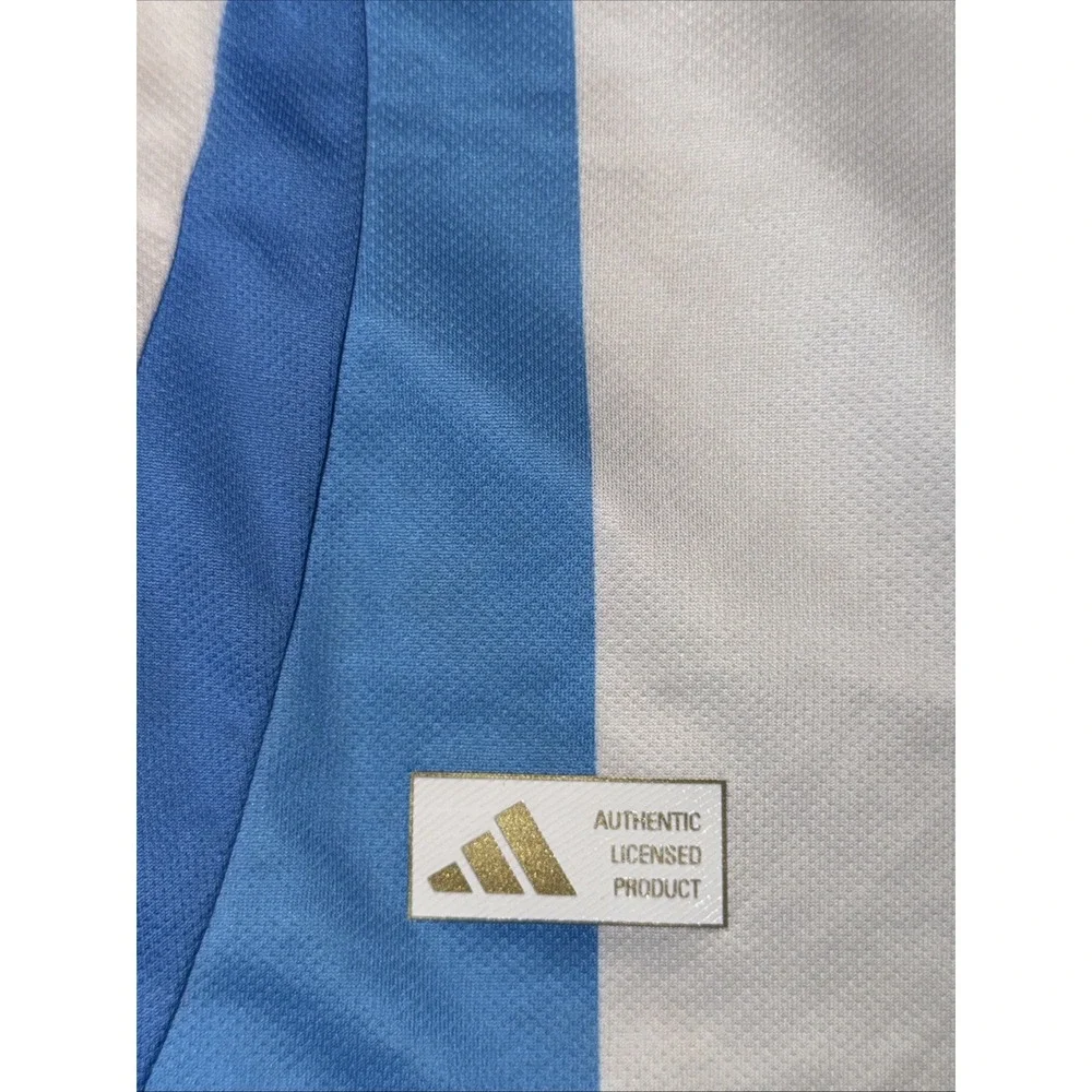 Argentina Team Jersey Home‎ Football Soccer Shirt 2024 Adidas Men Size Medium
